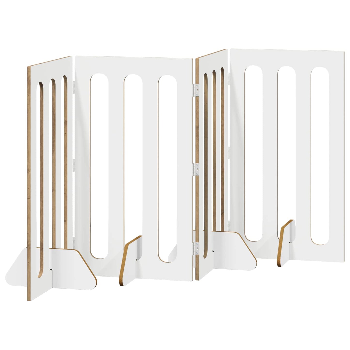 Foldbar hundegård 4 pcs Artisan Eg 201 x 38 x 90 cm