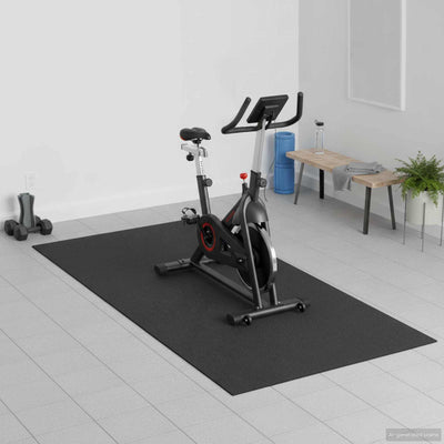 Sport Beskyttelsesmåtte Sort 150 x 75 x 0,6 cm Høj densitet PVC