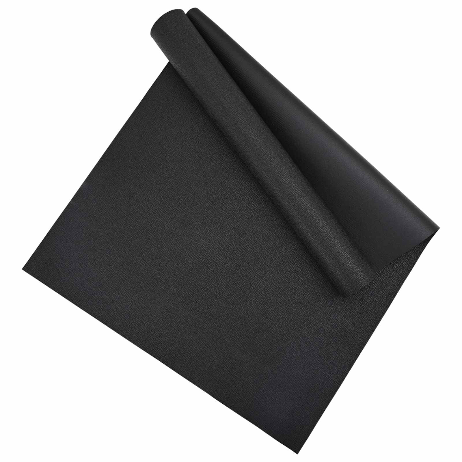 Sport Beskyttelsesmåtte Sort 200 x 90 x 0,6 cm Høj densitet PVC billede