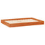 Hundeseng Voks brun 101,5 x 74 x 9 cm Massivt fyrretræ