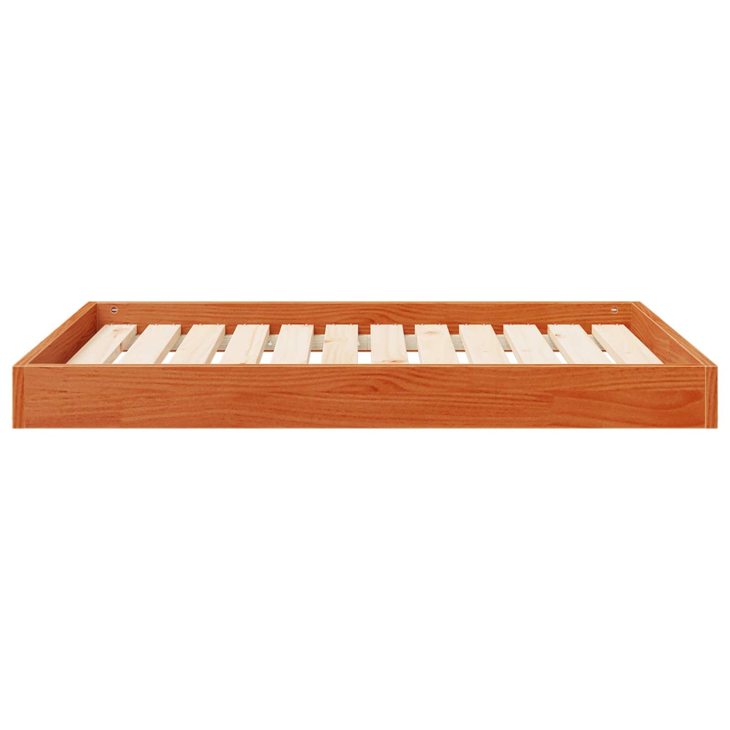 Hundeseng Voks brun 101,5 x 74 x 9 cm Massivt fyrretræ
