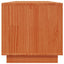 TV-skab VoksBrun 140 x 40 x 40 cm Massivt fyrretræ