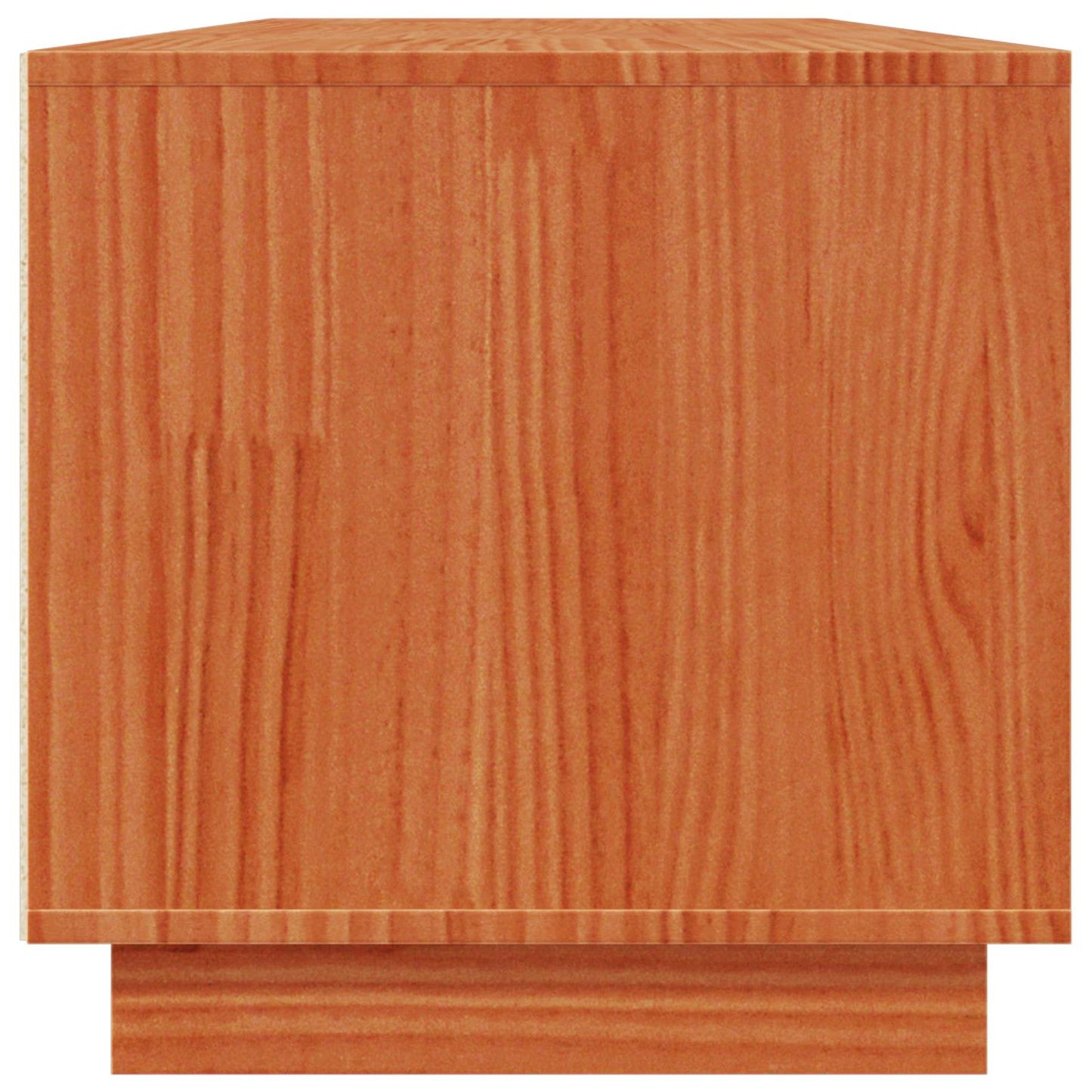 TV-skab VoksBrun 140 x 40 x 40 cm Massivt fyrretræ