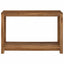Konsolbord Naturfarvet 110 x 35 x 75 cm Massiv Teaktræ