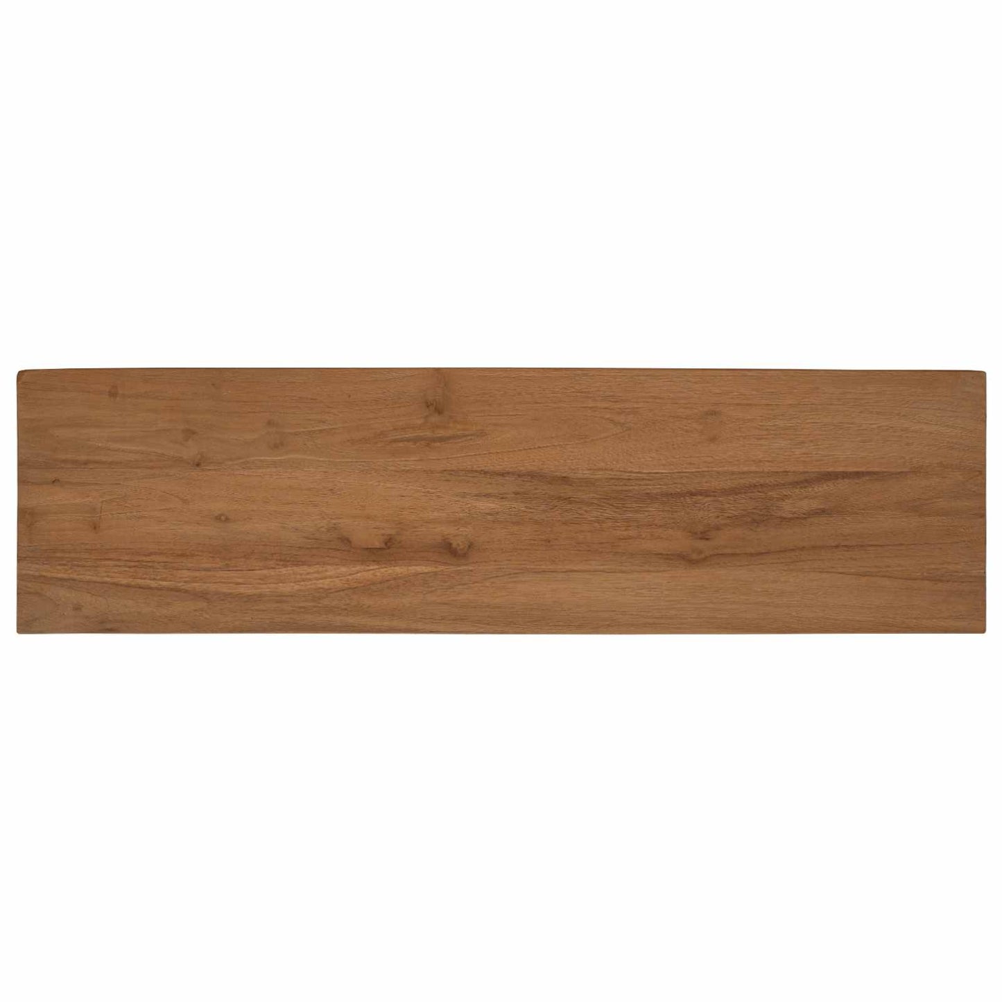 TV-skab 110 x 30 x 35 cm Naturfarvet Massiv Teaktræ