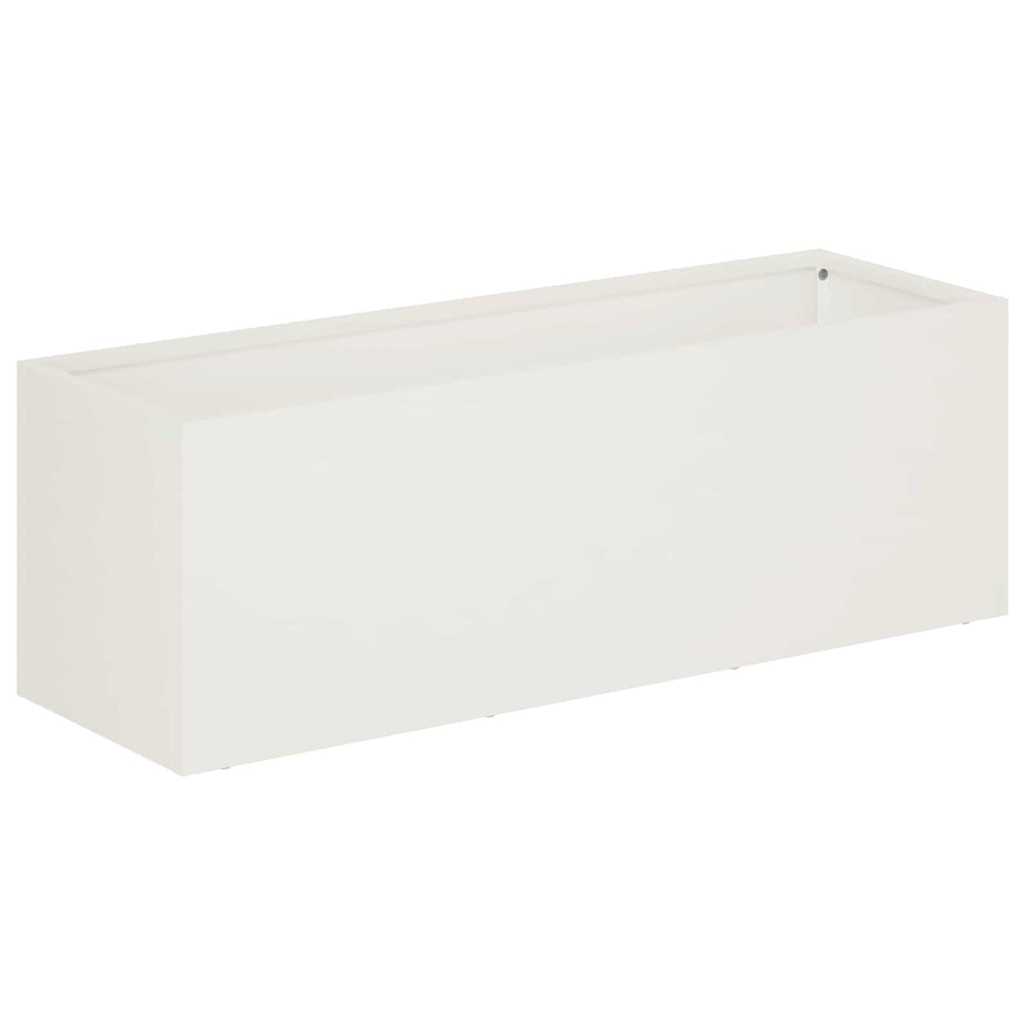 Have Blomsterkrukke Hvid 40 x 20 x 20 cm Koldvalset stål