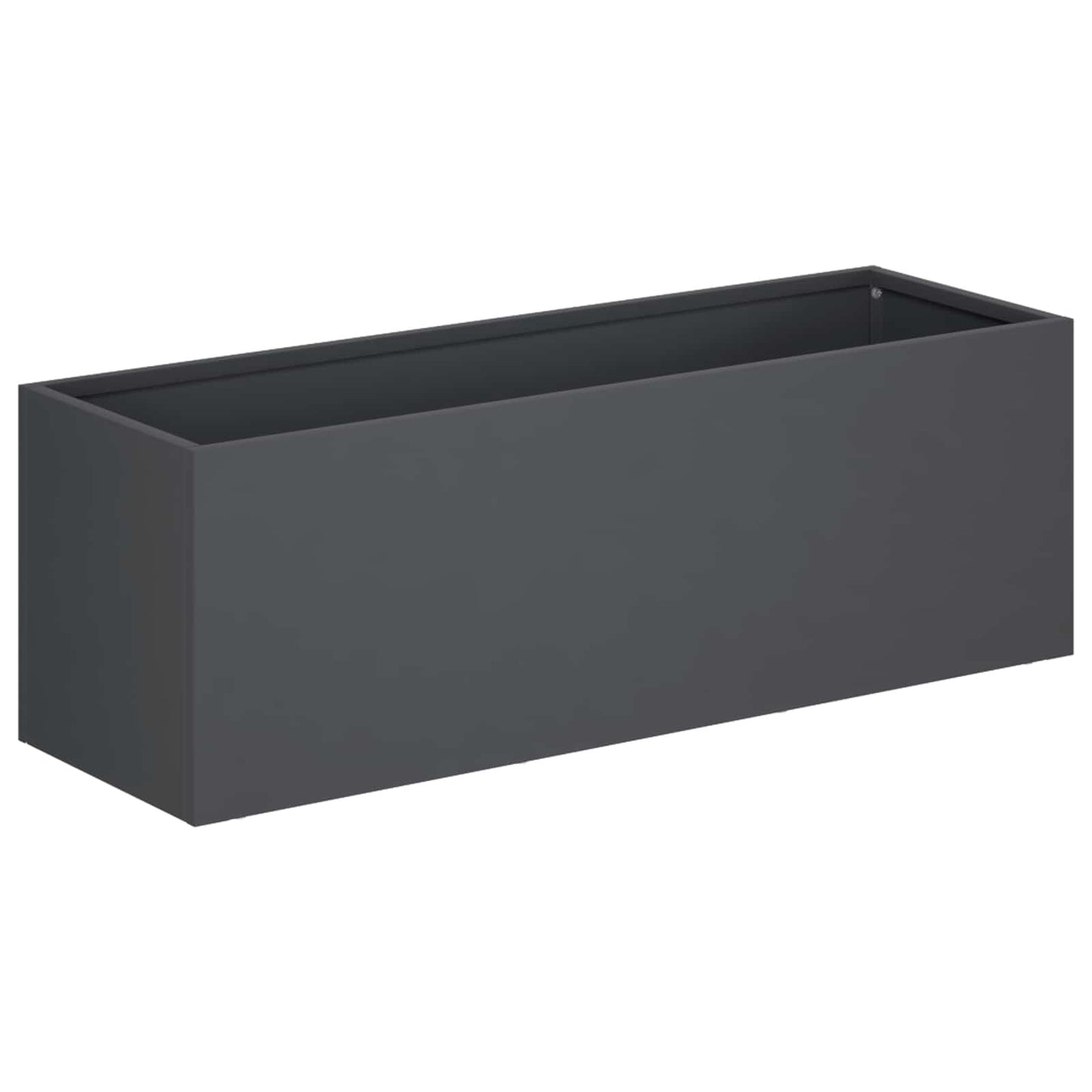 Have Blomsterkrukke Antracit 40 x 20 x 20 cm Koldvalset stål
