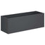 Have Blomsterkrukke 2 stk. Antracit 40 x 20 x 20 cm