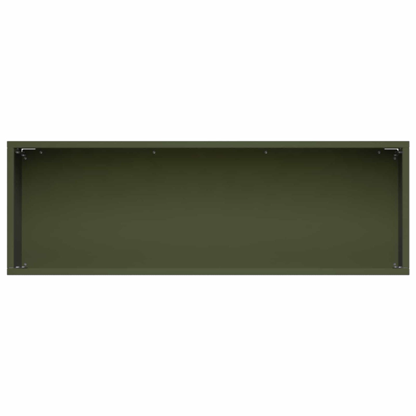 Have Blomsterkrukke Olivengrøn 40 x 20 x 20 cm Koldvalset stål