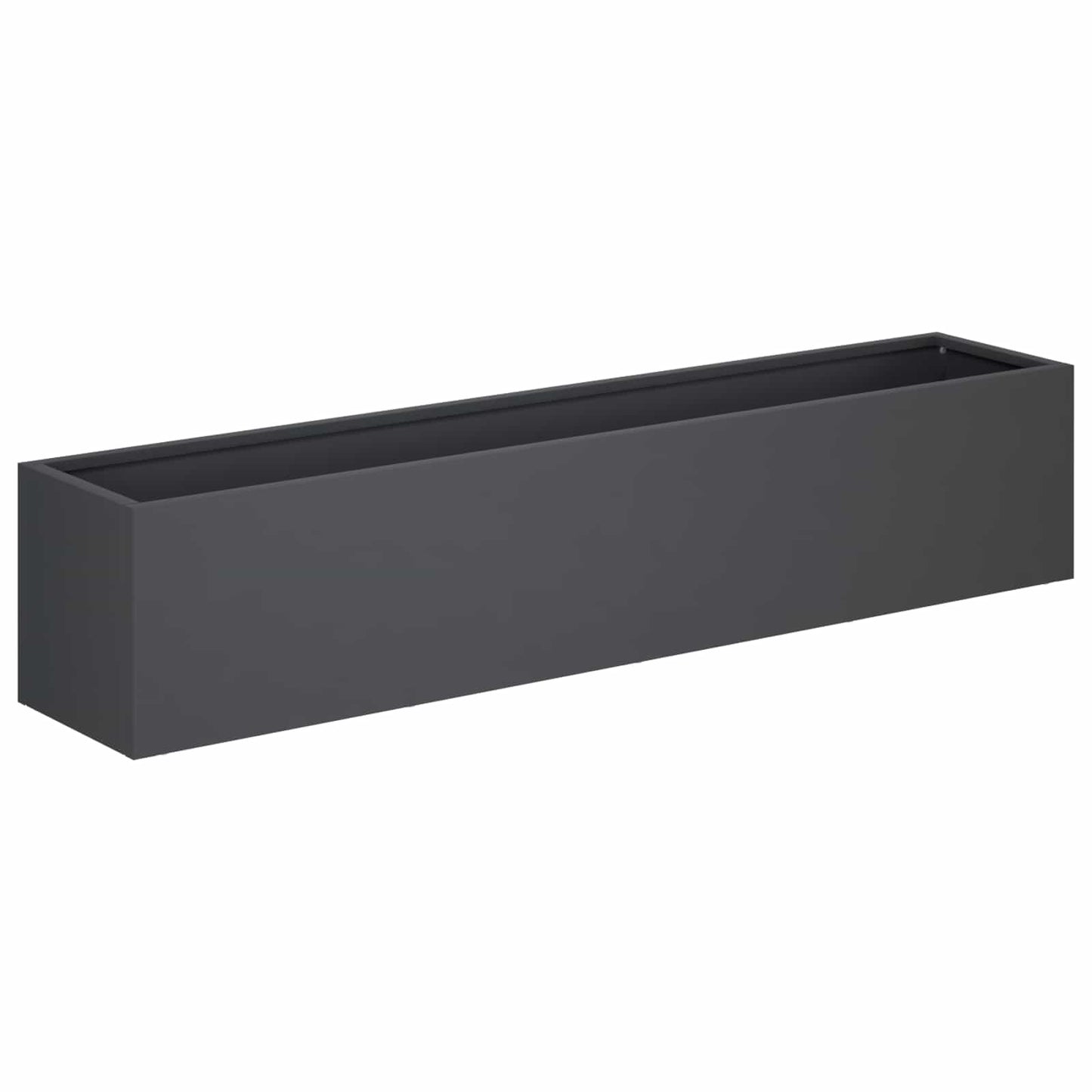Have Blomsterkrukke 2 stk. Antracit 80 x 20 x 20 cm