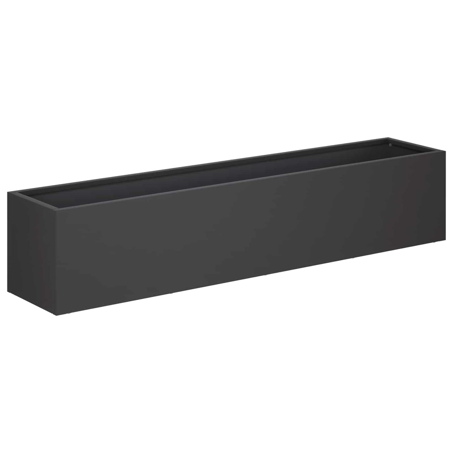 Have Blomsterkrukke 2 stk. Sort 100 x 20 x 20 cm