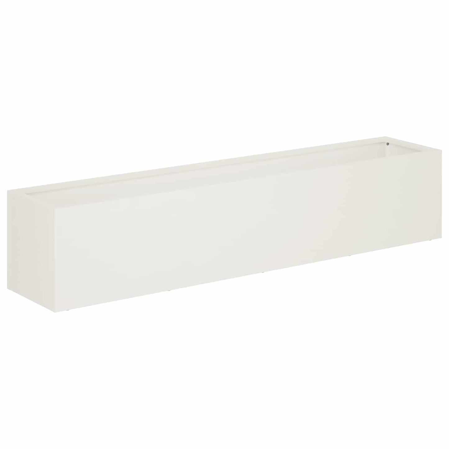 Have Blomsterkrukke Hvid 100 x 20 x 20 cm Koldvalset stål