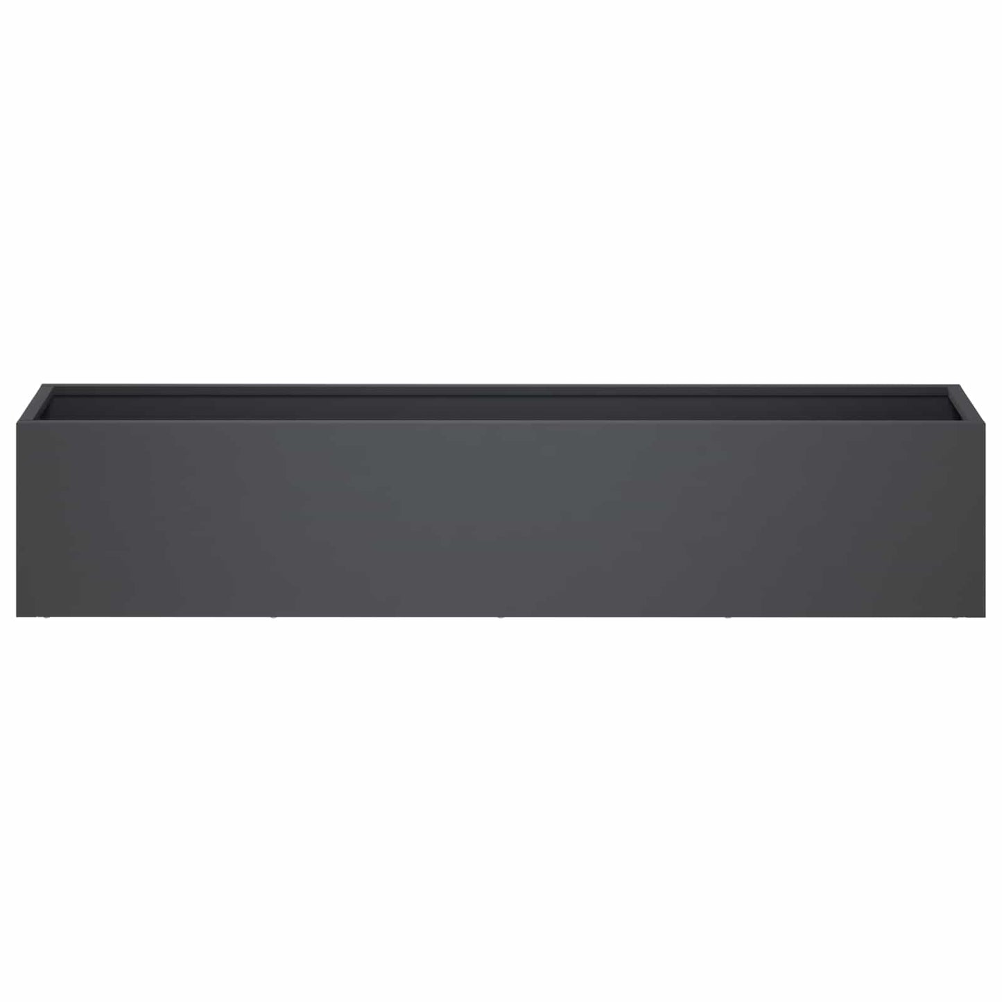Have Blomsterkrukke 2 stk. Antracit 100 x 20 x 20 cm