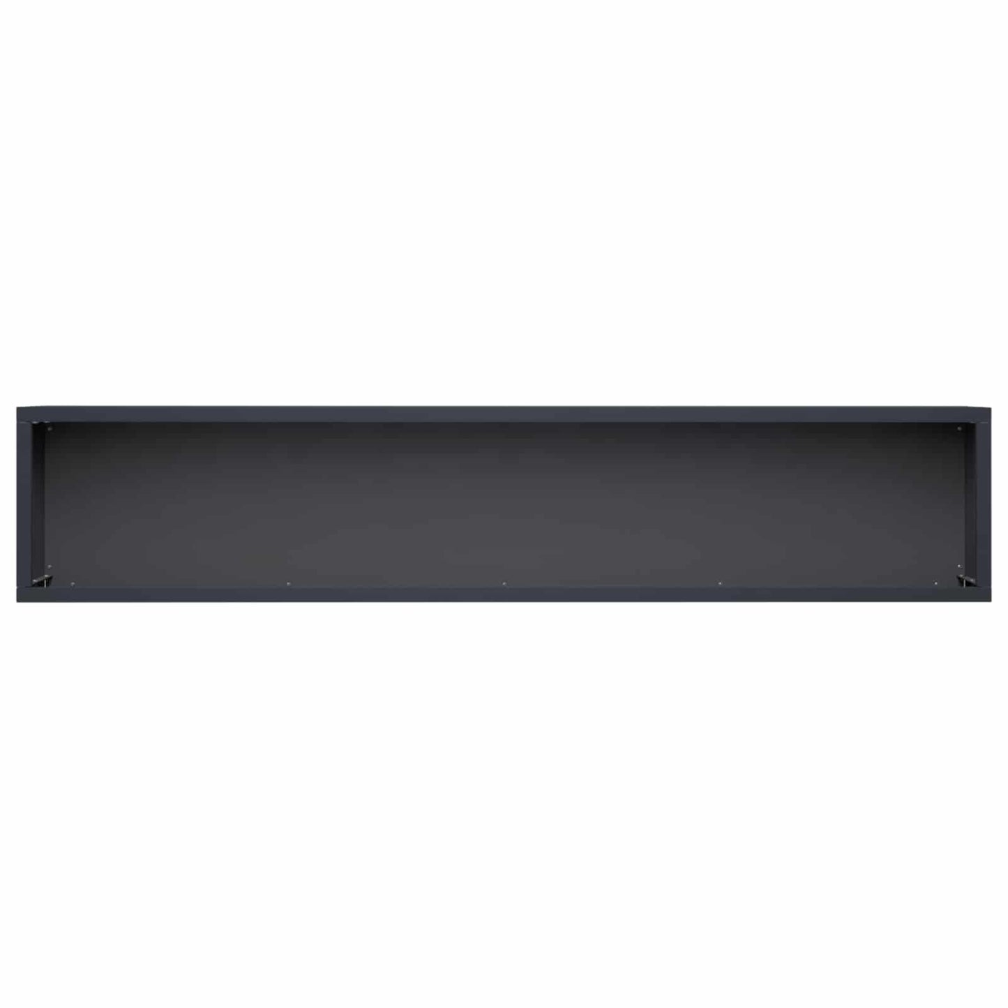 Have Blomsterkrukke 2 stk. Antracit 100 x 20 x 20 cm