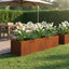 Have Blomsterkrukke Rusten 100 x 20 x 20 cm Cortenstål
