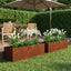 Have Blomsterkrukke 2 stk. Rusten 100 x 20 x 20 cm Cortenstål