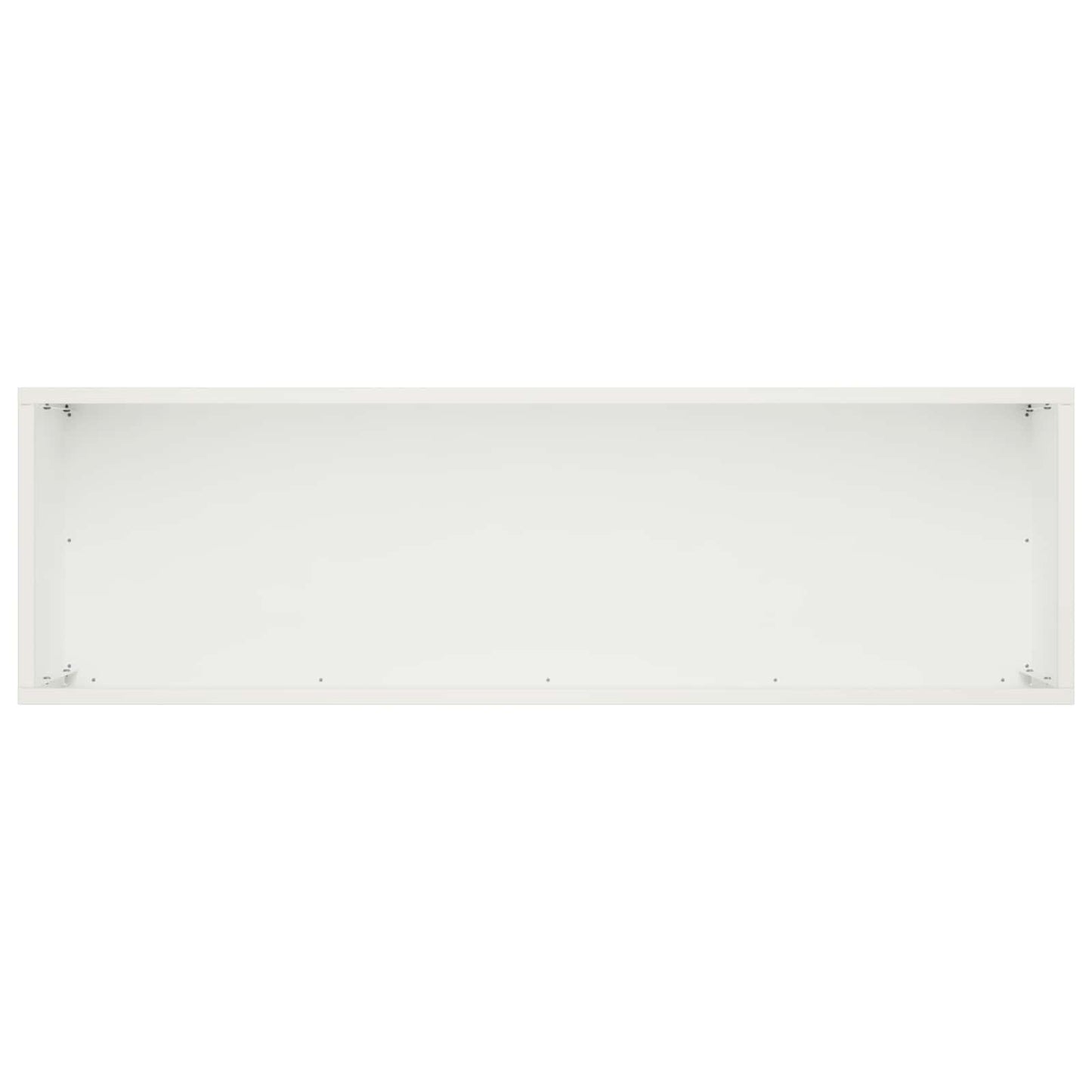 Have Blomsterkrukke 2 stk. Hvid 80 x 30 x 30 cm Koldvalset stål