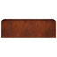 Have Blomsterkrukke 2 stk. Rusten 80 x 30 x 30 cm Cortenstål