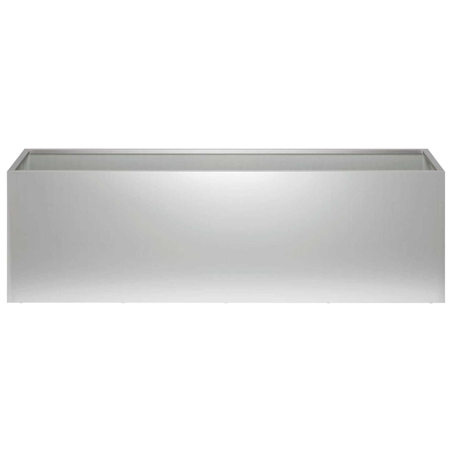 Have Blomsterkrukke Sølv 100 x 30 x 30 cm Galvaniseret stål
