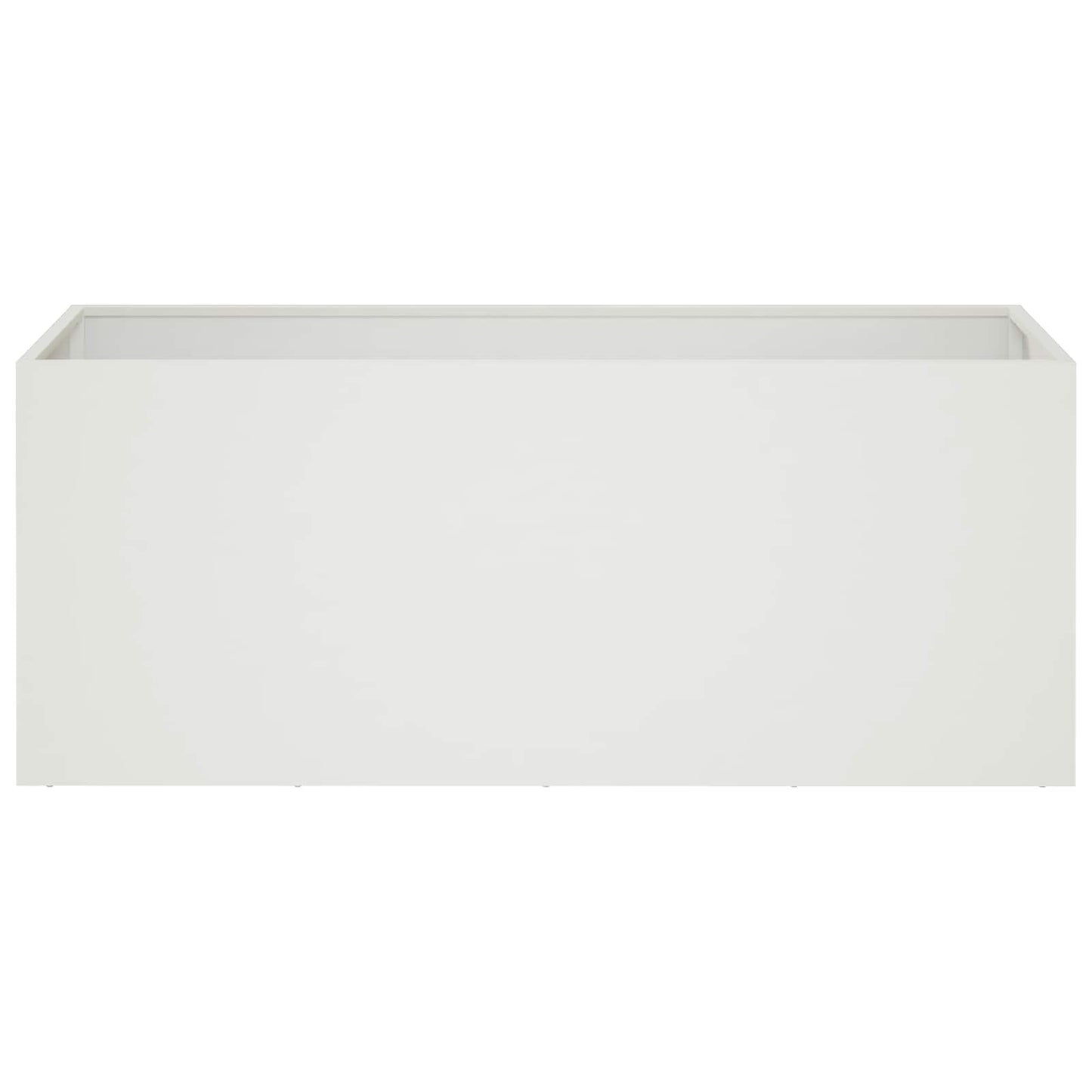 Have Blomsterkrukke 2 stk. Hvid 100 x 40 x 40 cm
