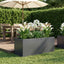 Have Blomsterkrukke Antracit 100 x 40 x 40 cm Koldvalset stål