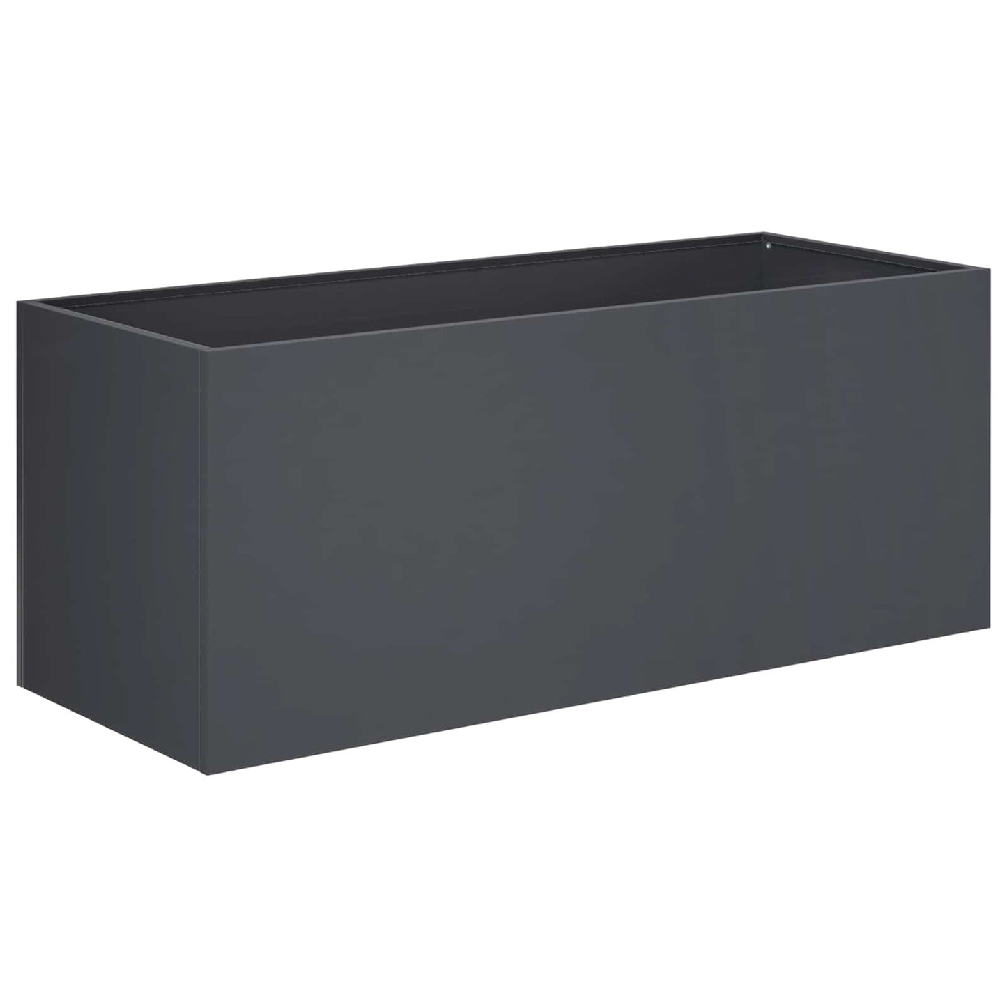Have Blomsterkrukke Antracit 100 x 40 x 40 cm Koldvalset stål