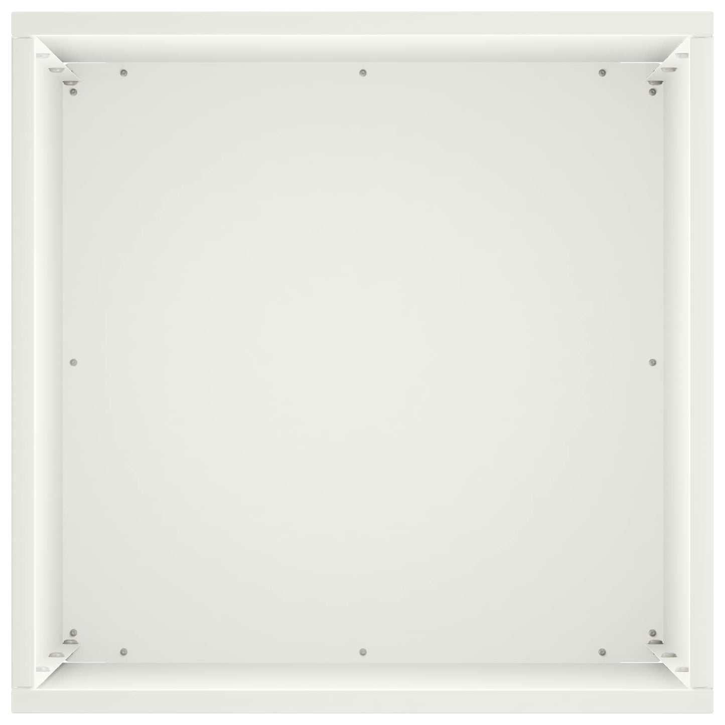 Have Blomsterkrukke Hvid 40 x 40 x 50 cm Koldvalset stål