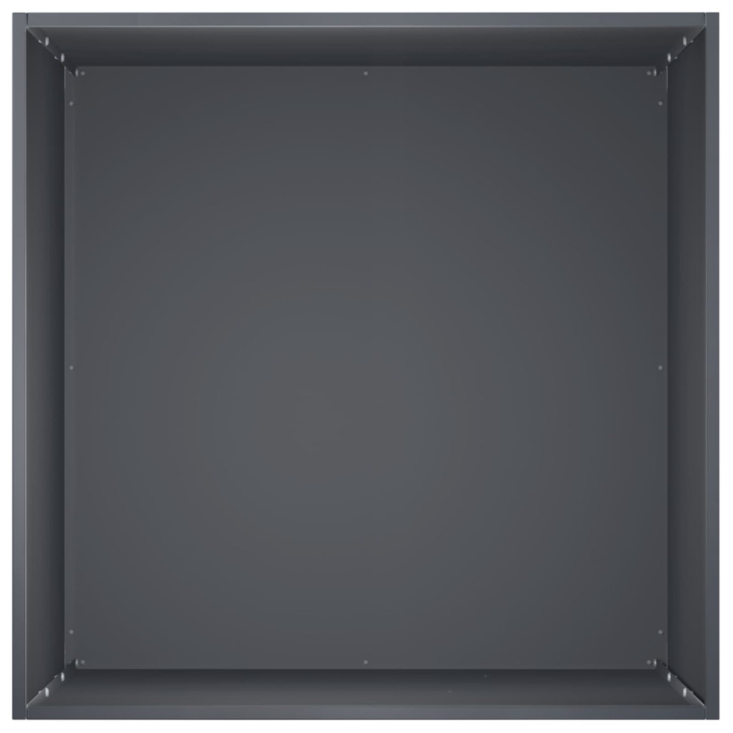 Have Blomsterkrukke 2 stk. Antracit 50 x 50 x 75 cm