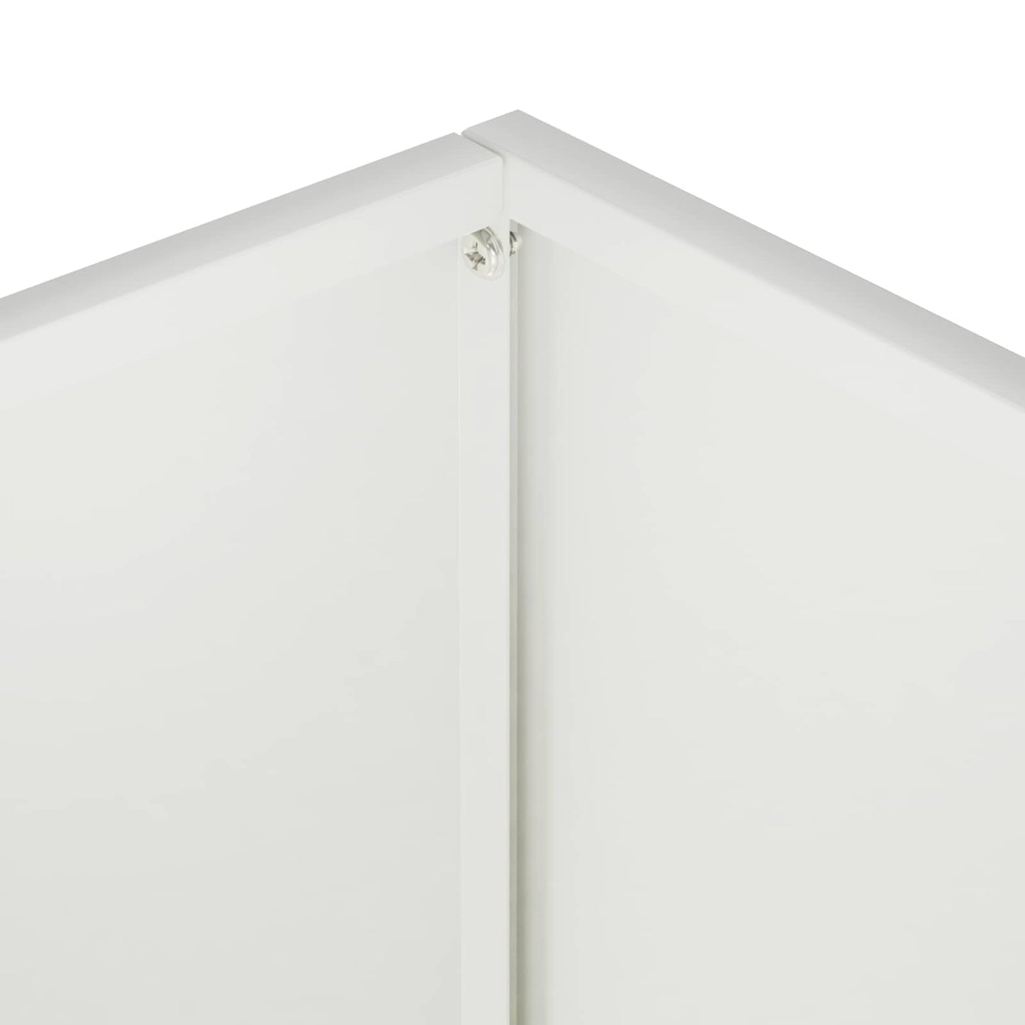 Have Blomsterkrukke 2 stk. Hvid 40 x 20 x 75 cm Koldvalset stål