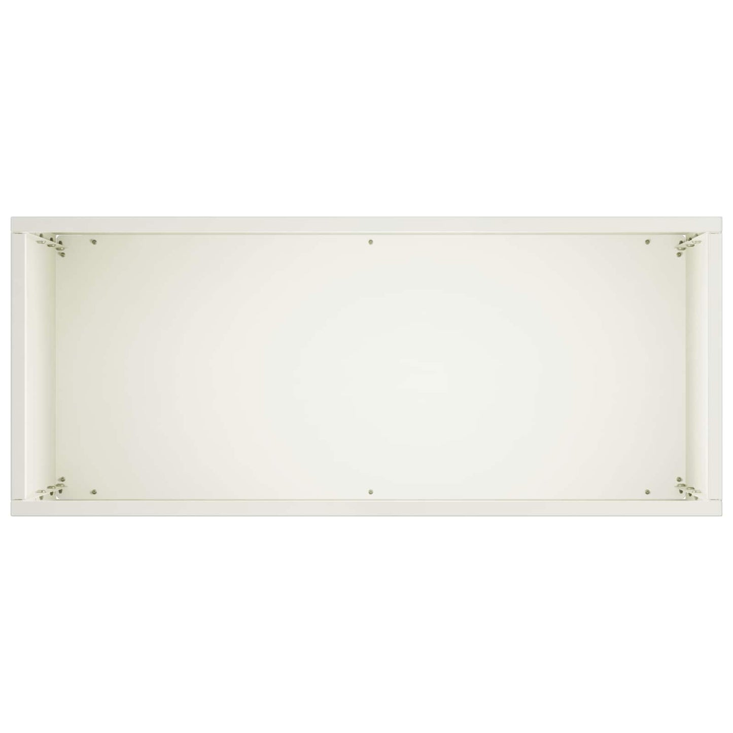 Have Blomsterkrukke 2 stk. Hvid 40 x 20 x 75 cm Koldvalset stål