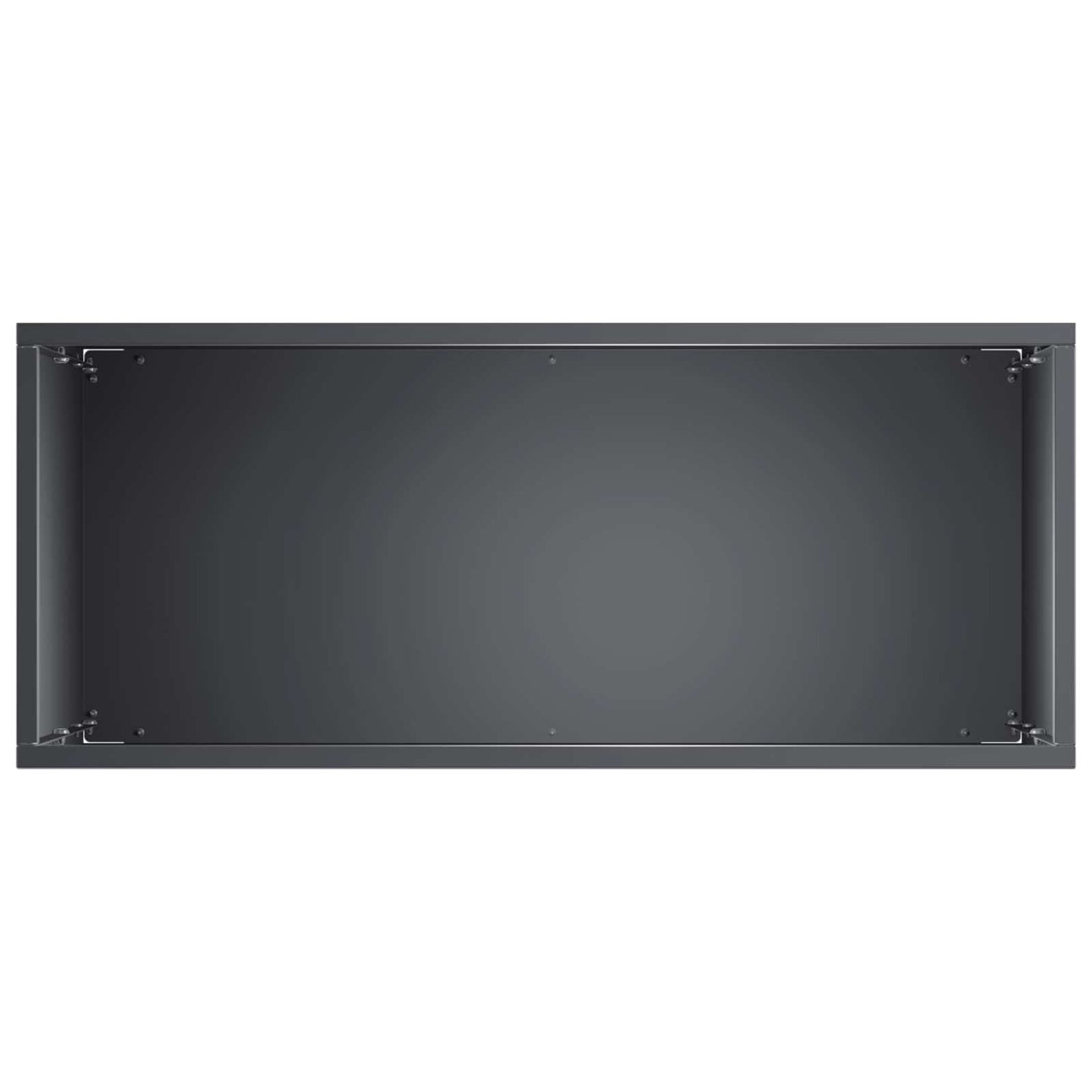Have Blomsterkrukke 2 stk. Antracit 40 x 20 x 75 cm