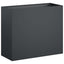 Have Blomsterkrukke 2 stk. Antracit 50 x 20 x 40 cm