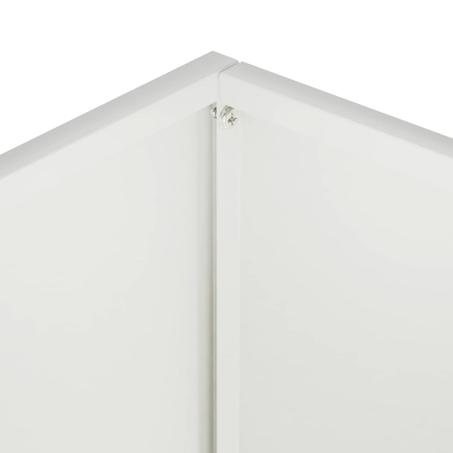 Have Blomsterkrukke 2 stk. Hvid 50 x 30 x 50 cm Koldvalset stål