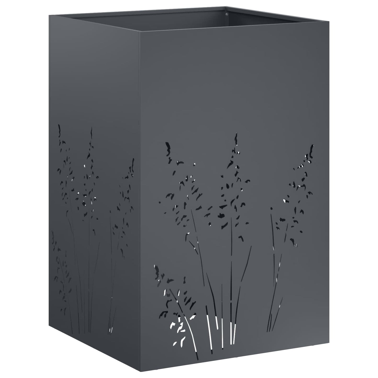 Have Blomsterkrukke 2 stk. Antracit 50 x 50 x 75 cm