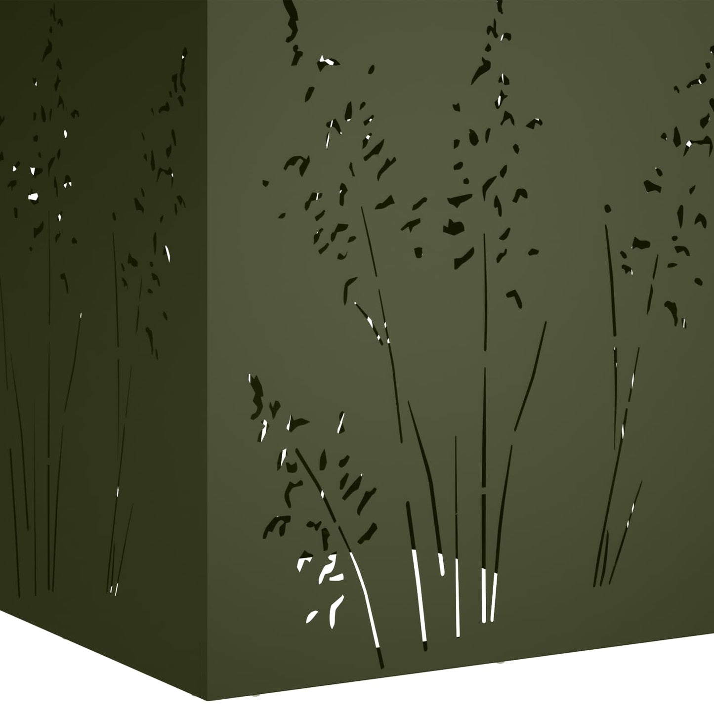 Have Blomsterkrukke 2 stk. Olivengrøn 50 x 50 x 75 cm