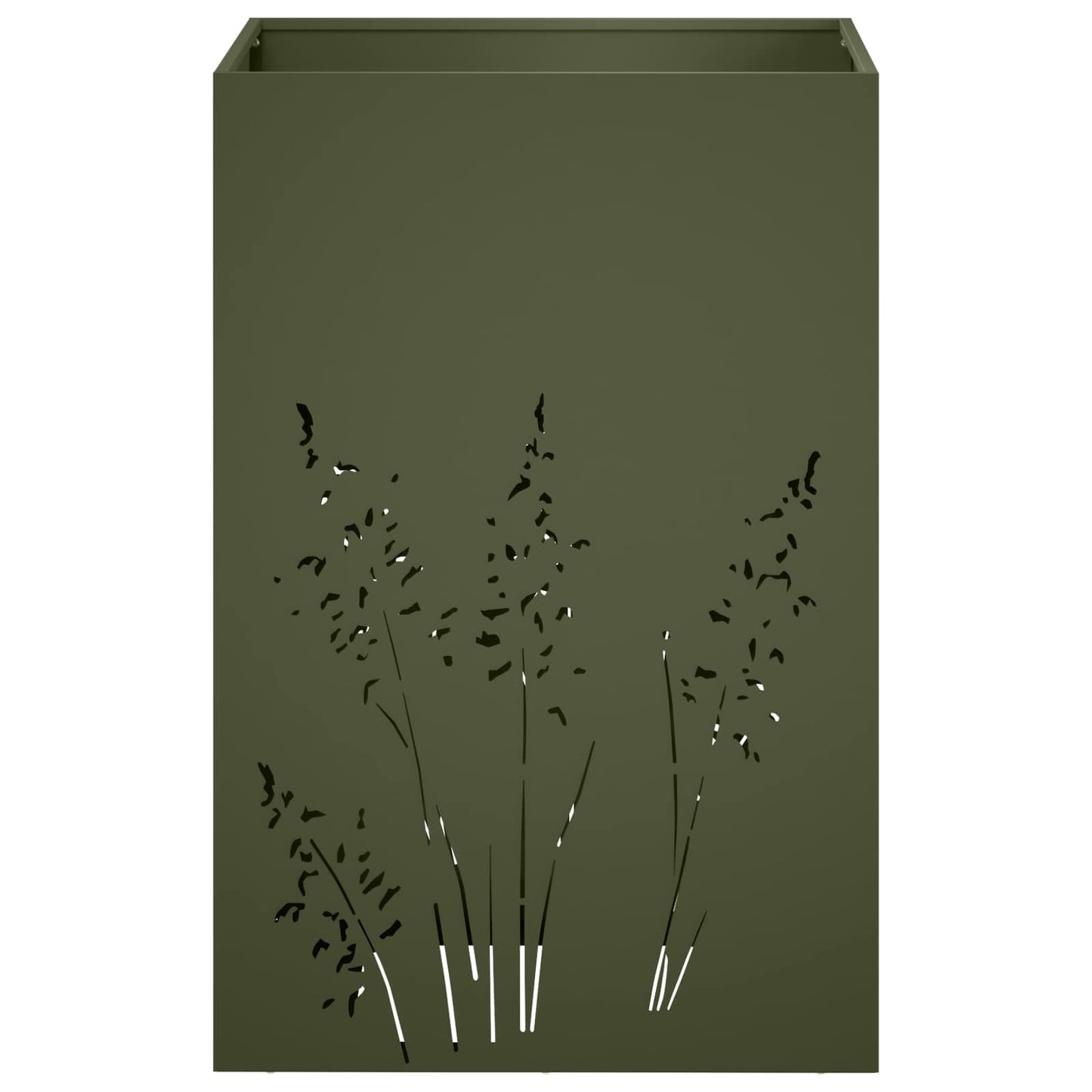Have Blomsterkrukke 2 stk. Olivengrøn 50 x 50 x 75 cm