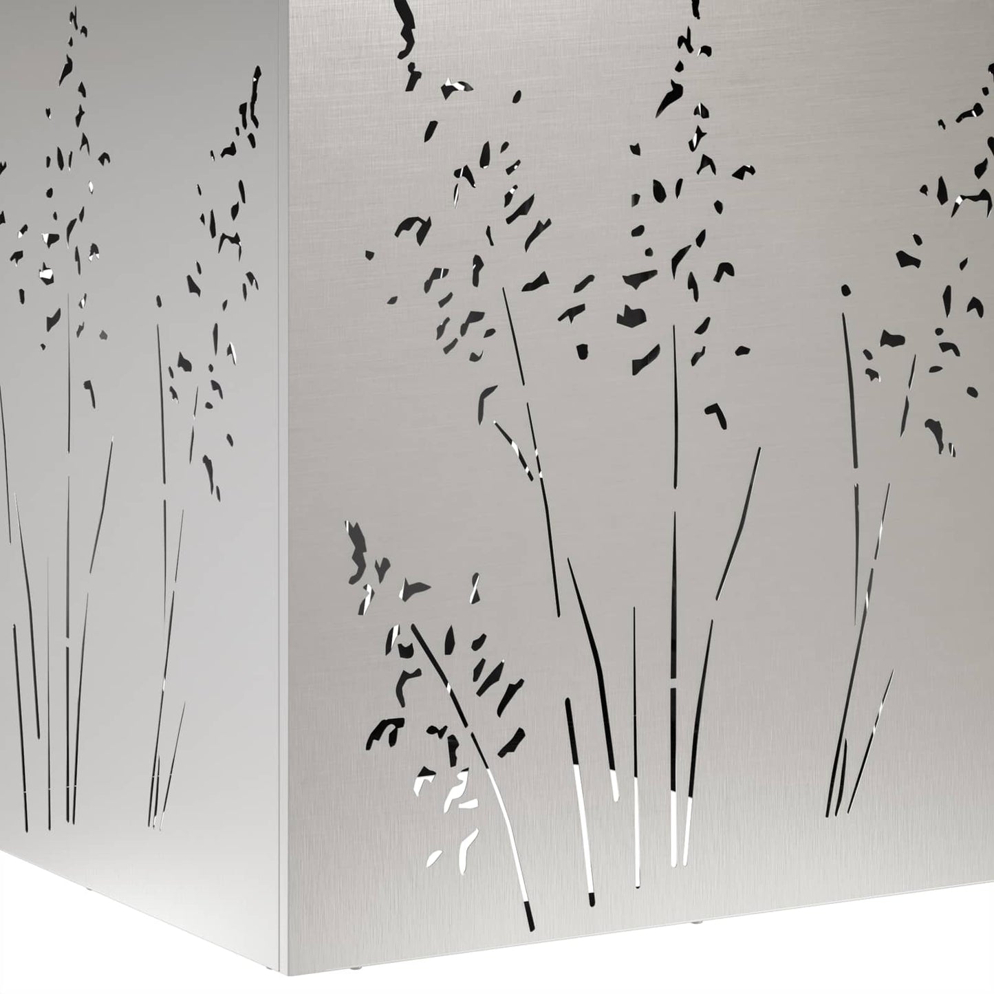 Have Blomsterkrukke 2 stk. Sølv 50 x 50 x 75 cm Rustfrit stål