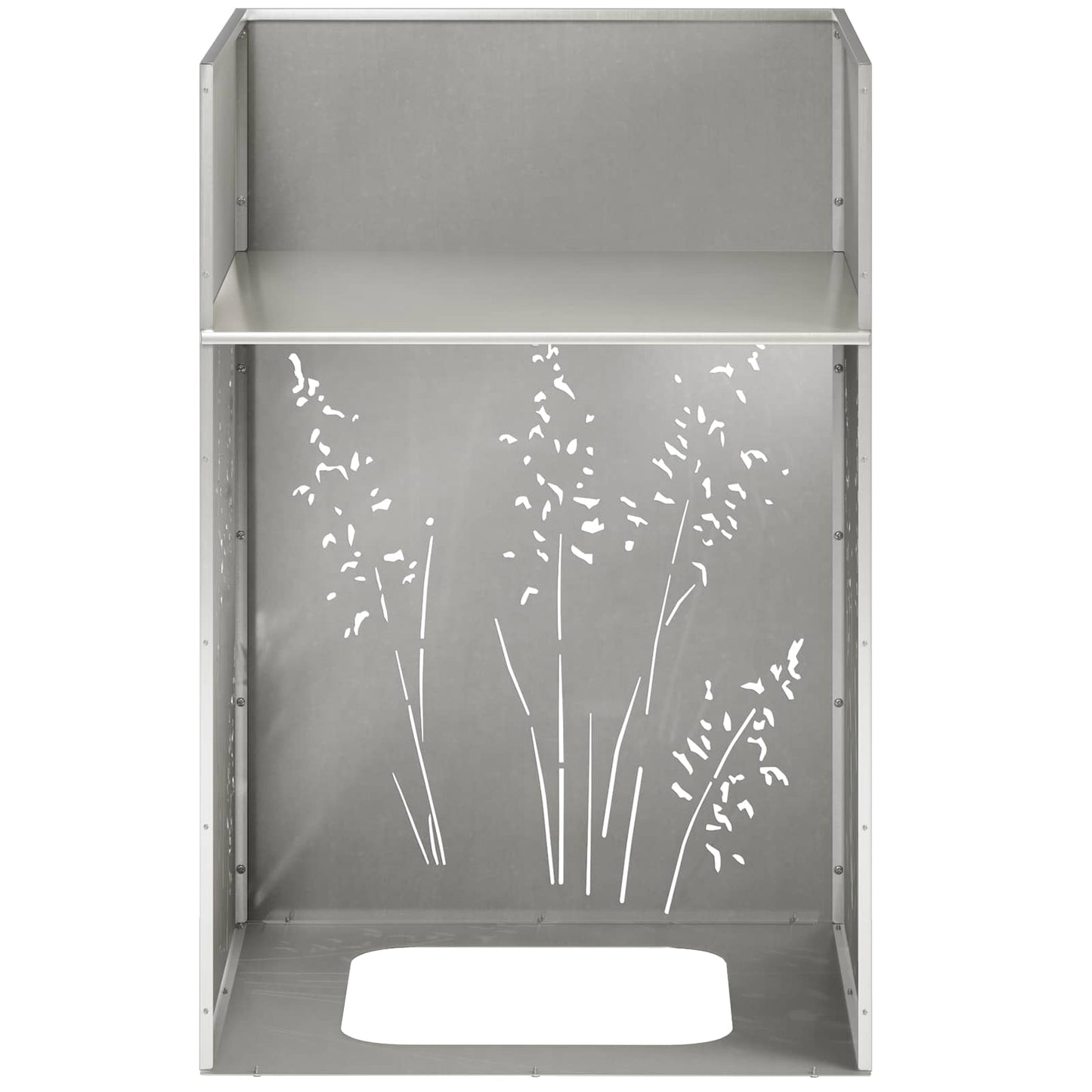 Have Blomsterkrukke 2 stk. Sølv 50 x 50 x 75 cm Rustfrit stål