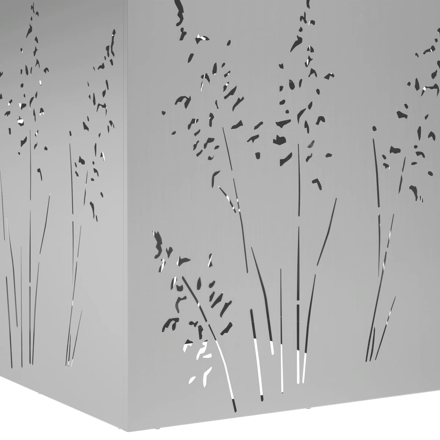 Have Blomsterkrukke Sølv 50 x 50 x 75 cm Galvaniseret stål