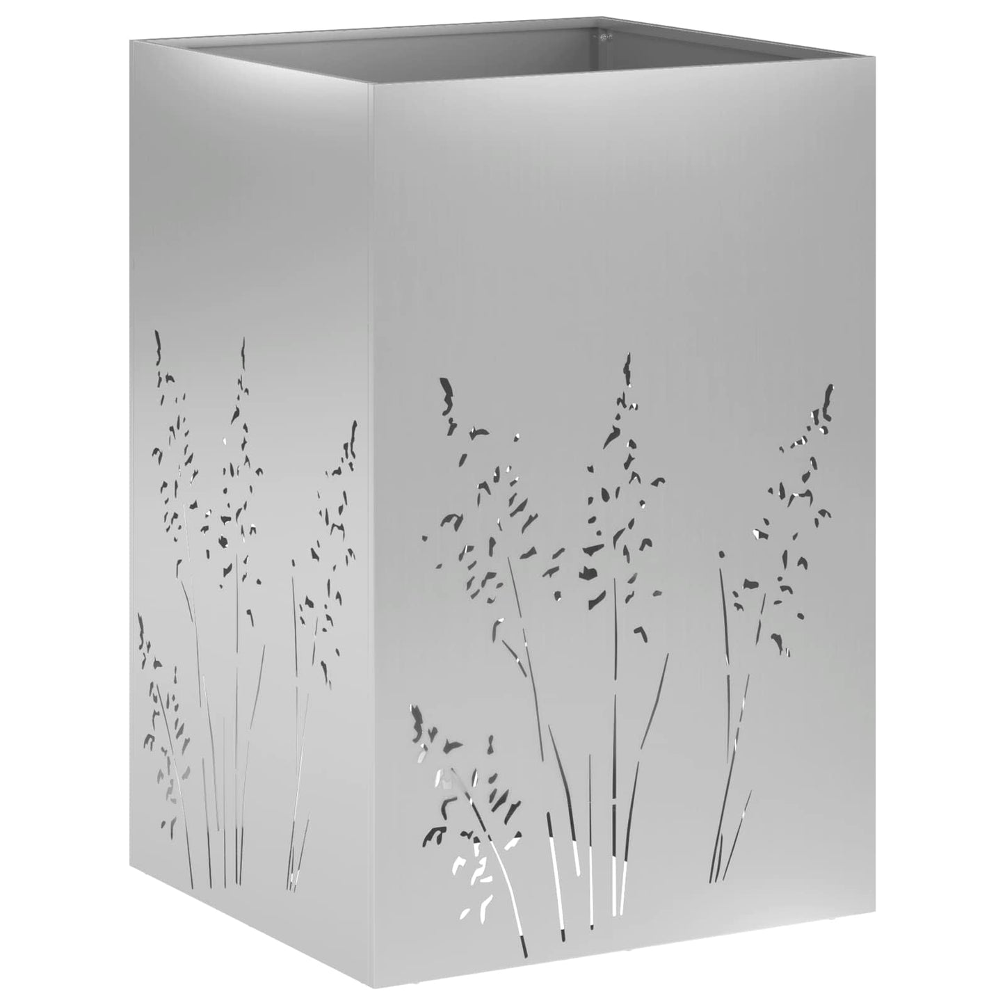 Have Blomsterkrukke Sølv 50 x 50 x 75 cm Galvaniseret stål