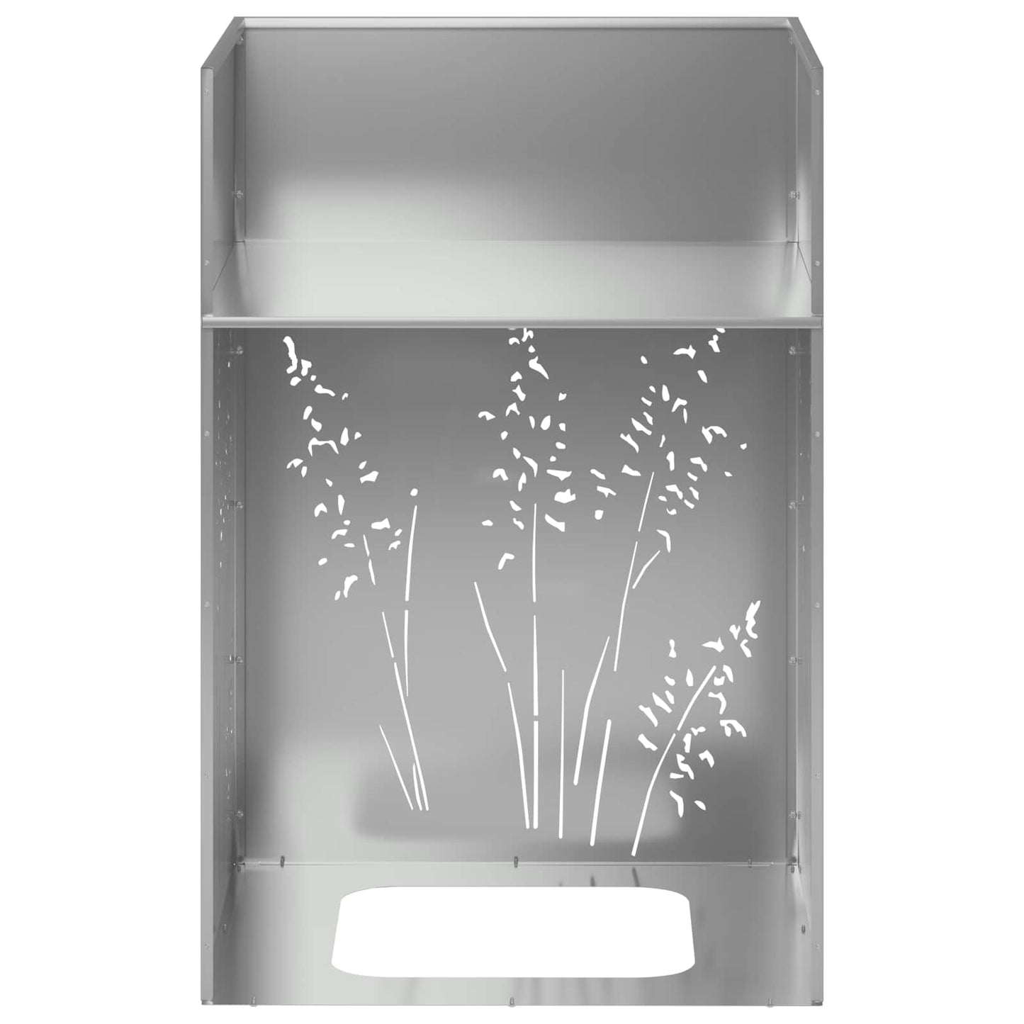 Have Blomsterkrukke 2 stk. Sølv 50 x 50 x 75 cm