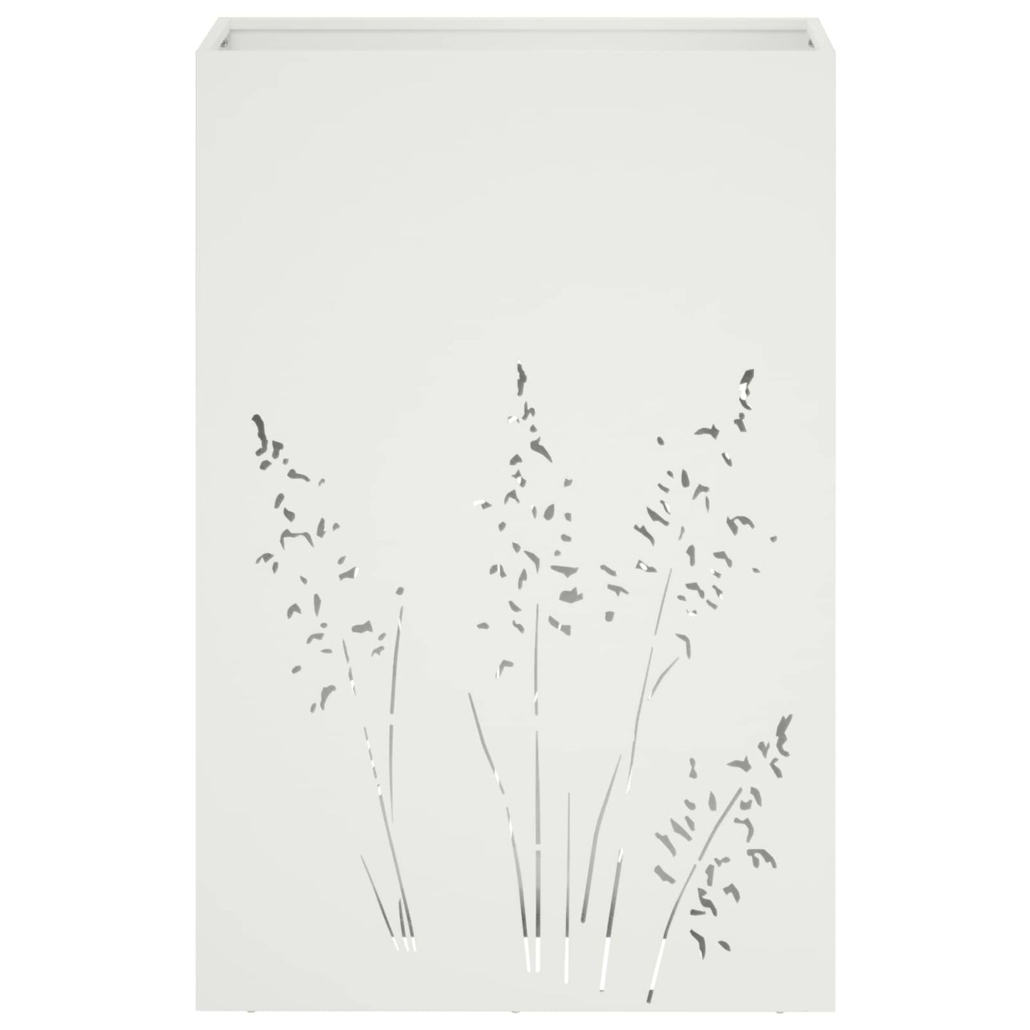 Have Blomsterkrukke Hvid 50 x 30 x 75 cm Koldvalset stål