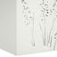 Have Blomsterkrukke 2 stk. Hvid 50 x 30 x 75 cm Koldvalset stål