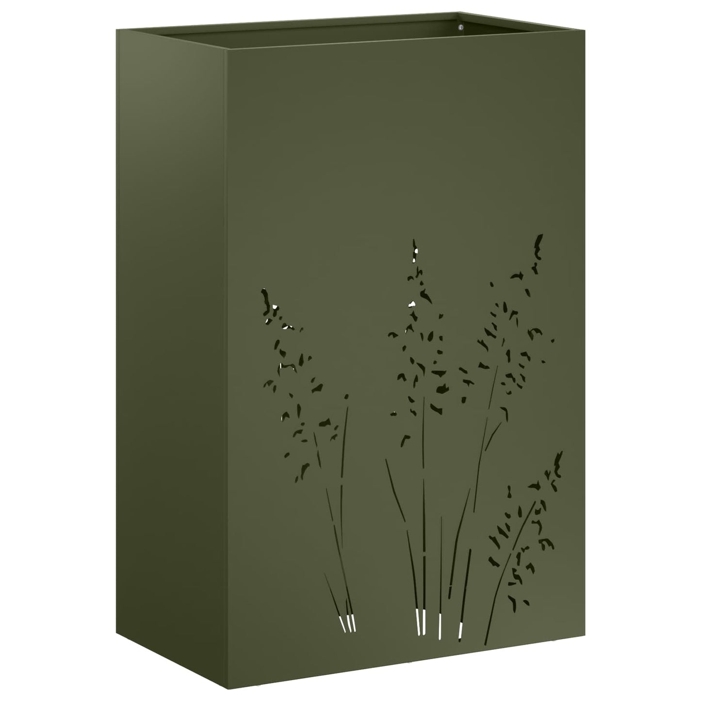 Have Blomsterkrukke 2 stk. Olivengrøn 50 x 30 x 75 cm
