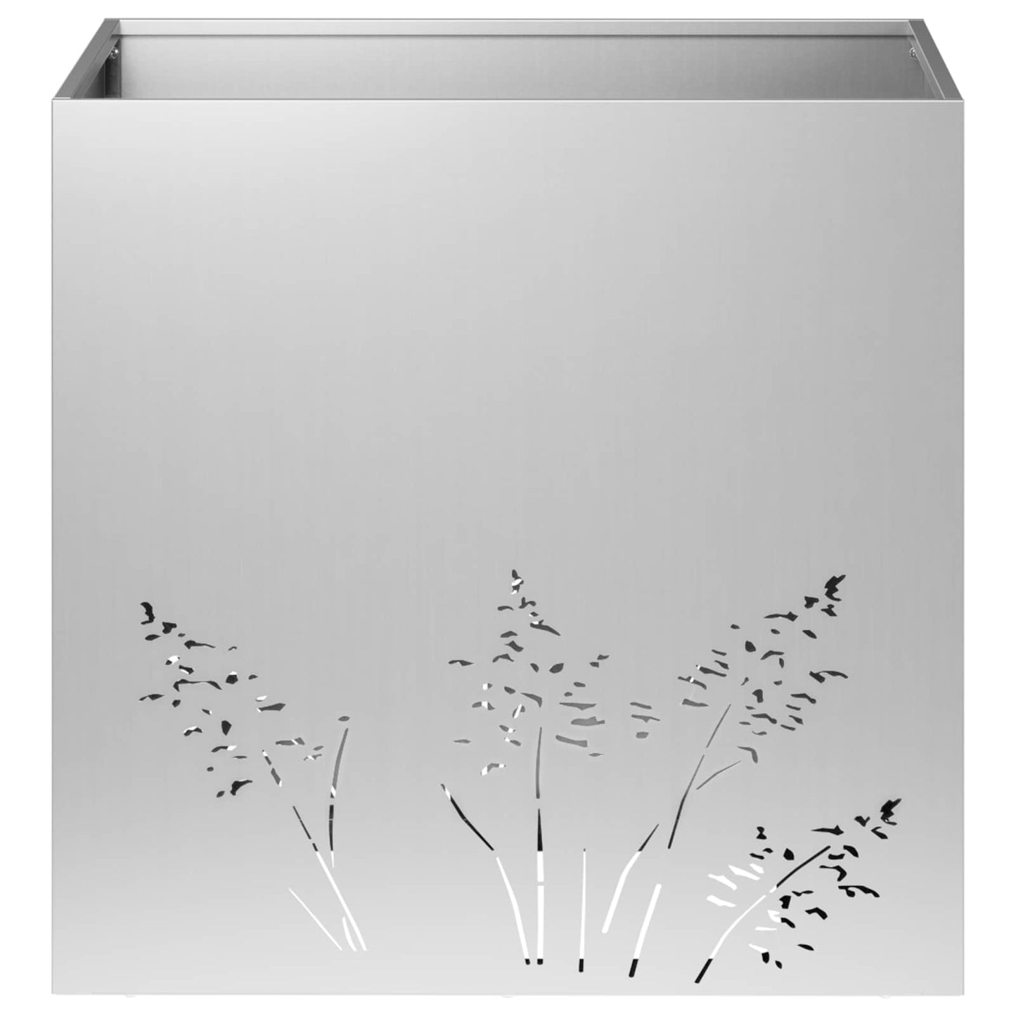 Have Blomsterkrukke 2 stk. Sølv 50 x 50 x 49 cm