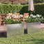 Have Blomsterkrukke 2 stk. Sølv 80 x 20 x 49 cm Rustfrit stål