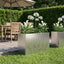 Have Blomsterkrukke Sølv 80 x 20 x 49 cm Galvaniseret stål