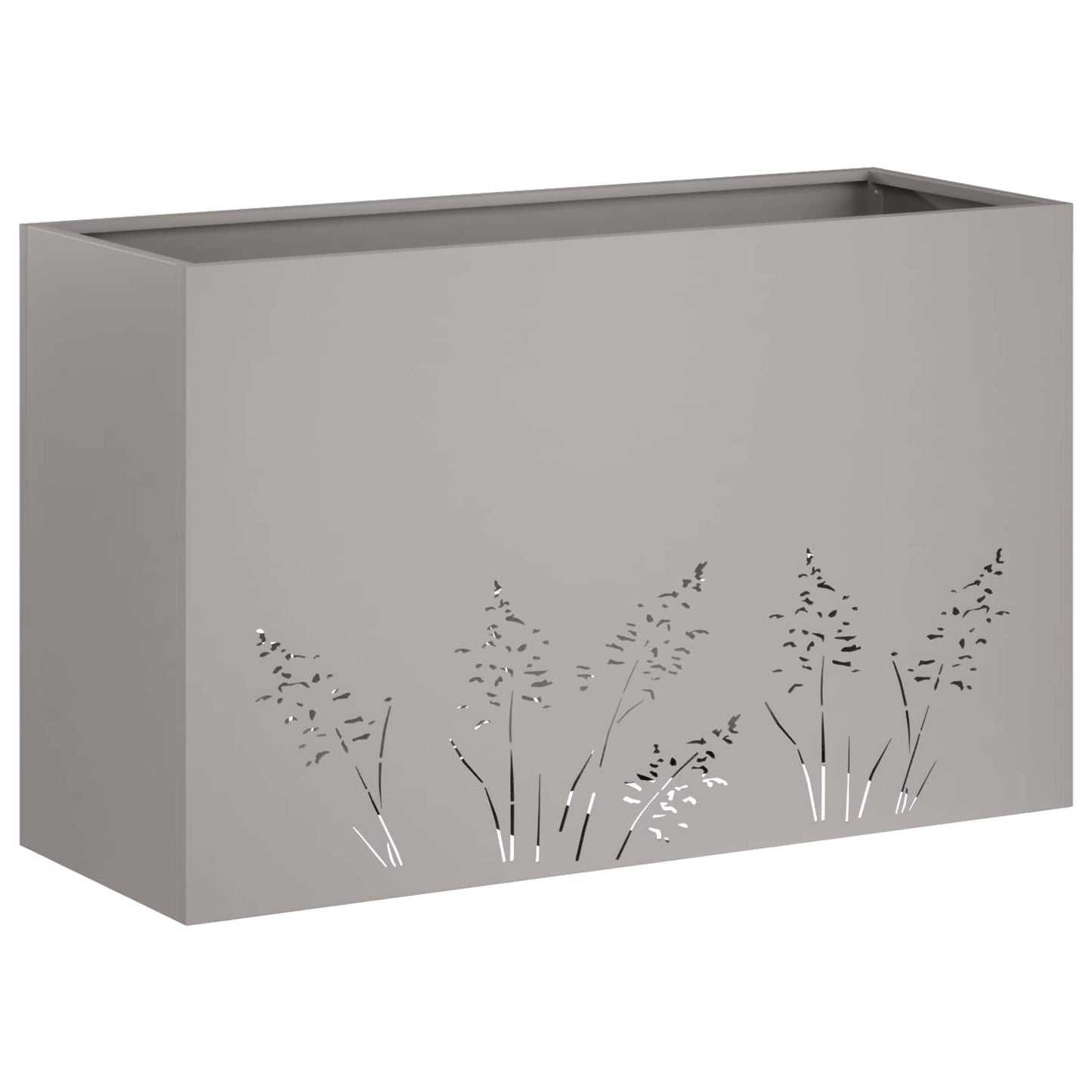 Have Blomsterkrukke 2 stk. Rusten 80 x 20 x 49 cm Cortenstål