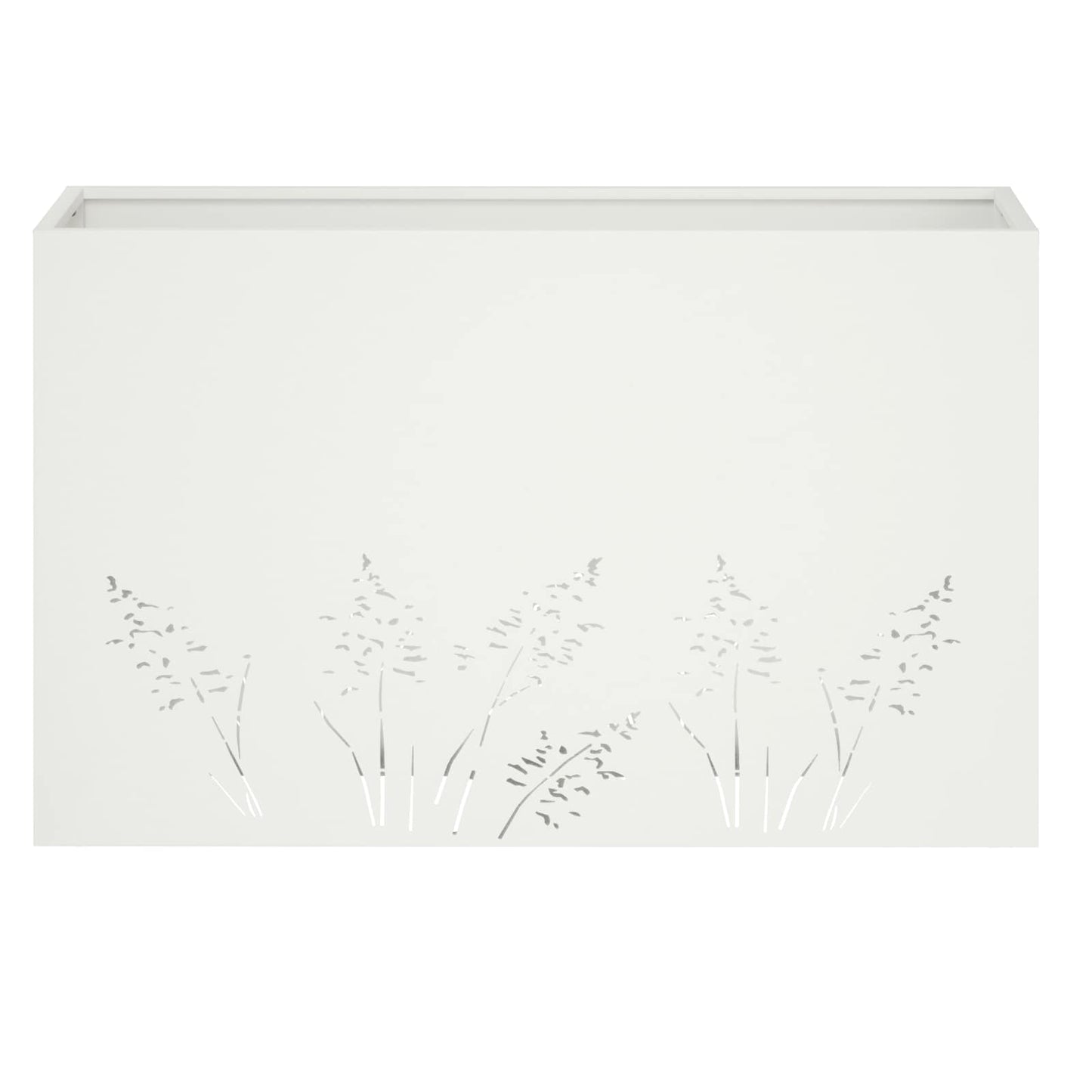 Have Blomsterkrukke Hvid 80 x 30 x 49 cm Koldvalset stål