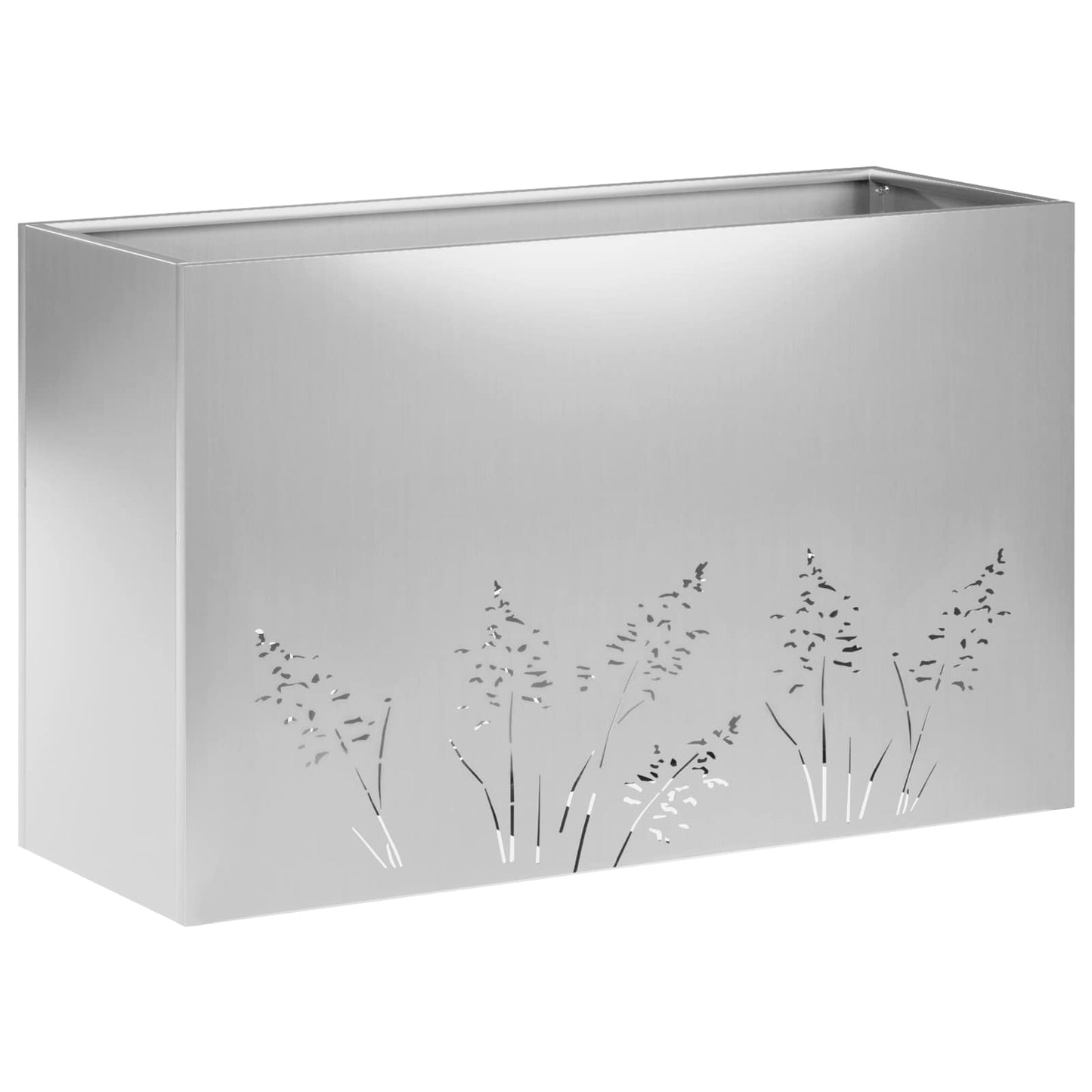 Have Blomsterkrukke 2 stk. Sølv 80 x 30 x 49 cm